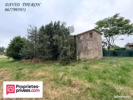 terrain 1 400 m² ales