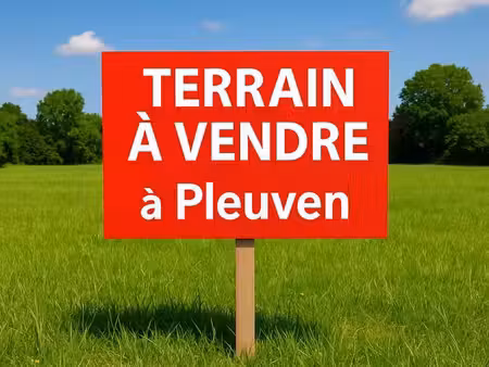 terrain 369 m² pleuven