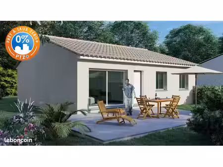 projet de construction d'une maison 51 m² avec terrain à bagnols-sur-ceze (30)