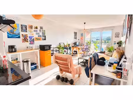cartoucherie - appartement t3 - terrasse - residence recente - parking sous-sol