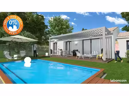 projet de construction d'une maison 75 m² avec terrain à roquemaure (30)