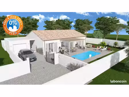 projet de construction d'une maison 75 m² avec terrain à vauvert (30)