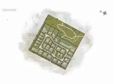 terrain 455 m² sainte foy d aigrefeuille