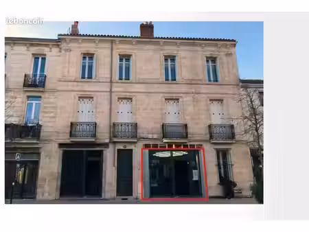 bordeaux local commercial loué - capucins