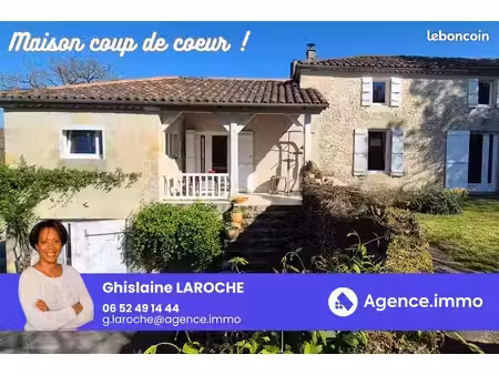 maison de charme en pierre  4 pièces