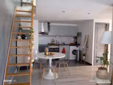 superbe t2 bis en duplex avec mezzanine  calme et charme toulouse st simon