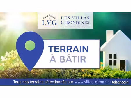 terrain à bâtir de 630 m² à saint-andre-de-cubzac (33)