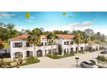 aubais – t3 contemporain avec terrasse plein sud et deux parkings