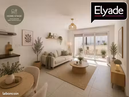appartement 3 pièces 54 m²