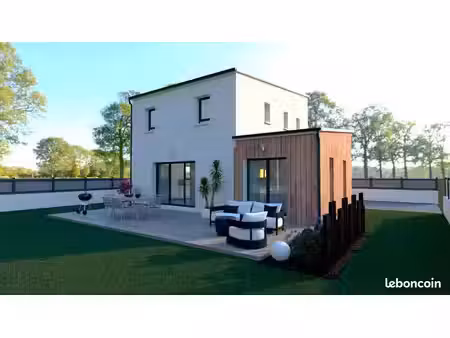 projet de construction d'une maison 100 m² avec terrain à briec (29)