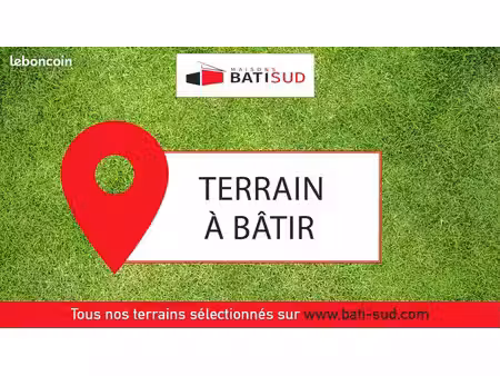 terrain à bâtir de 881 m² à brach (33)