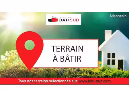 terrain à bâtir de 500 m² à martignas-sur-jalle (33)