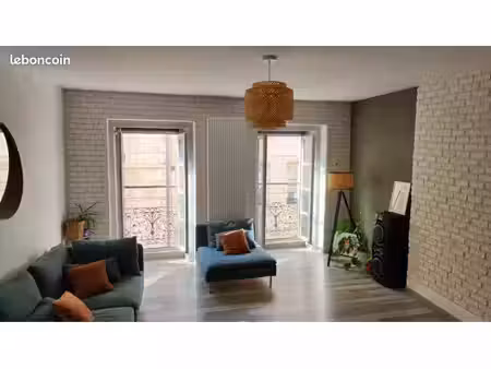 appartement meublé 95m2 - centre ville dole
