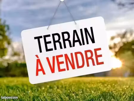terrain 455 m² beaumont-en-véron
