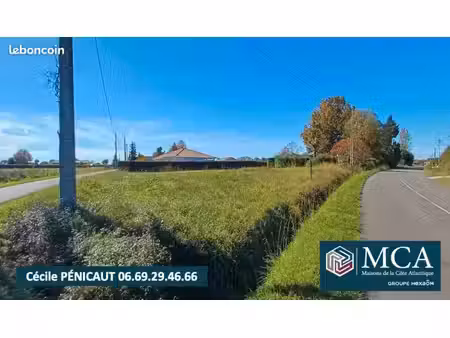 terrain 900 m² clermont