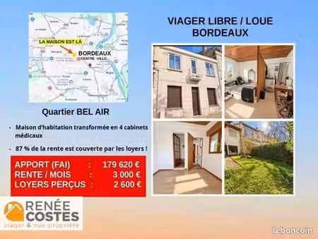 maison en viager 9 pièces 162 m²