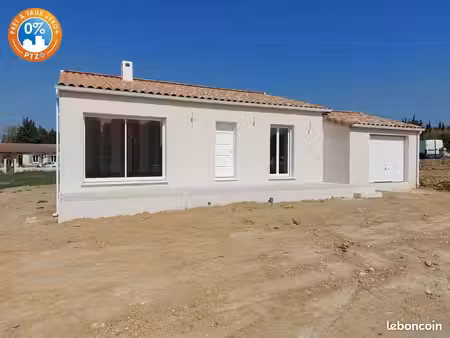 projet de construction d'une maison 90 m² avec terrain à alignan-du-vent (34)