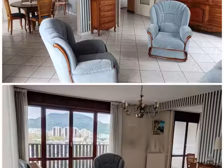 appartement f5 110 m2 + balcon 12 m2 / garage en +