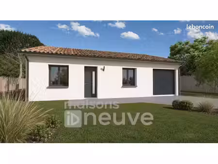 projet de construction d'une maison 100 m² avec terrain à brach (33)