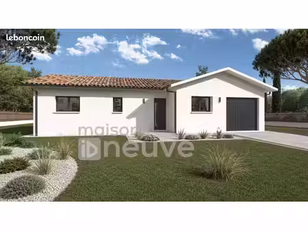 projet de construction d'une maison 90 m² avec terrain à brach (33)