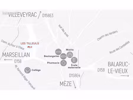 terrain 356 m² loupian