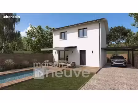 projet de construction d'une maison 104 m² avec terrain à brach (33)