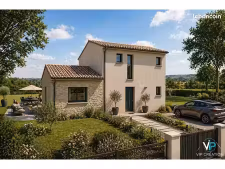 projet de construction d'une maison 99 m² avec terrain à paulhac (31)