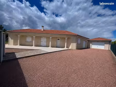 plain‑pied 145 m² – 4 chambres + salle de jeux 25m² – 1000 m² - sans vis-à-vis