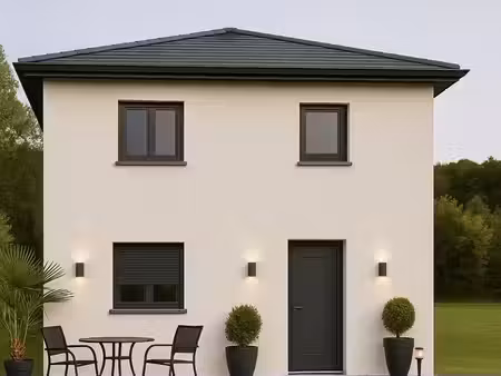 maison de 75m2 à construire sur 600m2 de terrain