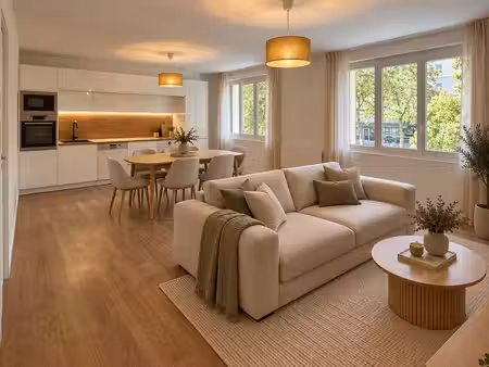 t3 rénové de 62 m² – grenoble foch / caserne de bonne