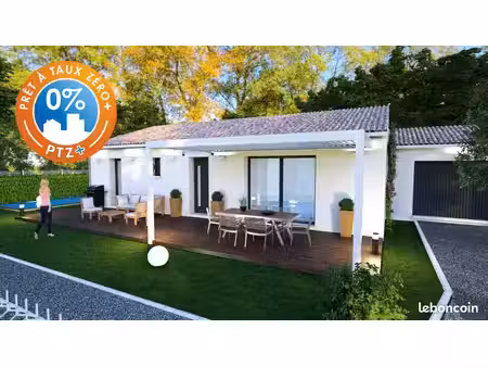 projet de construction d'une maison 91 m² avec terrain à bessan (34)