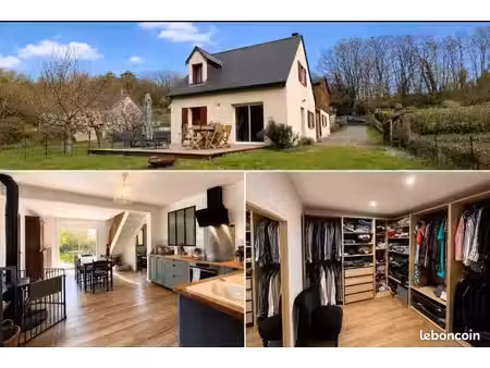 maison rénovée 128 m² – 3 chambres – 1 050 m² de jardin – à 5 min d’azay-le-rideau
