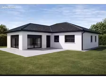 38110 saint didier de la tour  sur un terrain de 505m2  une maison de 80m2 à construire