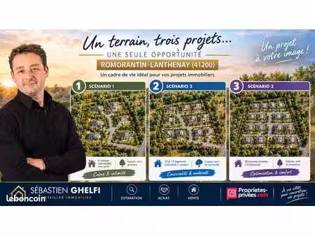 terrain 4 230 m² romorantin lanthenay
