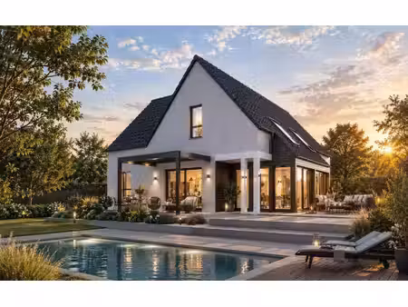 terrain avec maison neuf à vendre