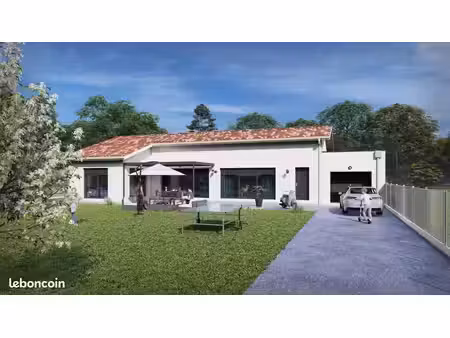 projet de construction d'une maison 160 m² avec terrain à pontonx-sur-l'adour (40)