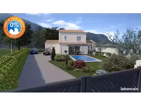 projet de construction d'une maison 89 m² avec terrain à gignac (34)