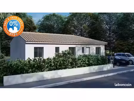 projet de construction d'une maison 76 m² avec terrain à lauret (34)