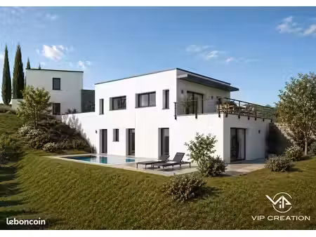 projet de construction d'une maison 142 m² avec terrain à mons (31)