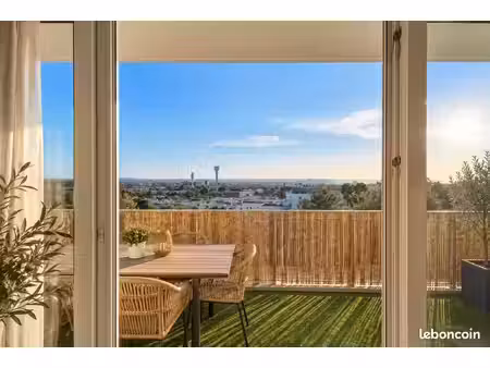 montpellier t3/t4– bel appartement 81 m² – grande terrasse – vue dégagée
