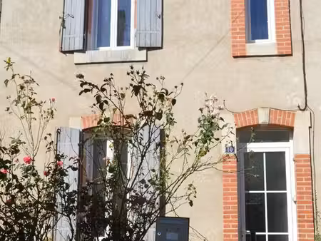 rive gauche maison de ville avec jardin