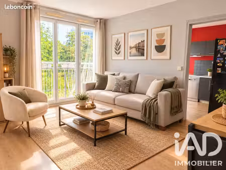 appartement 3 pièces 65 m²