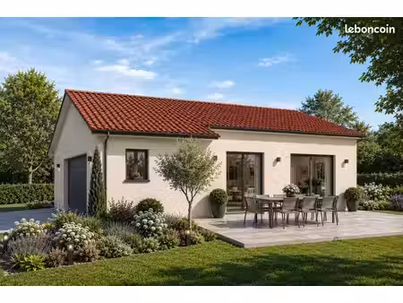 projet de construction d'une maison 100 m² avec terrain à coublevie (38)