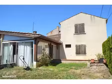 maison de ville avec garage et jardin