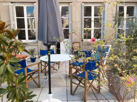 superbe appartement avec grande terrasse pour usage résidentiel et/ou professionnel