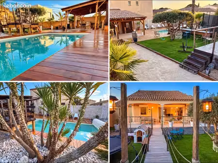 villa de plain-pied 125 m² – 4 chambres – piscine – terrain 800 m²