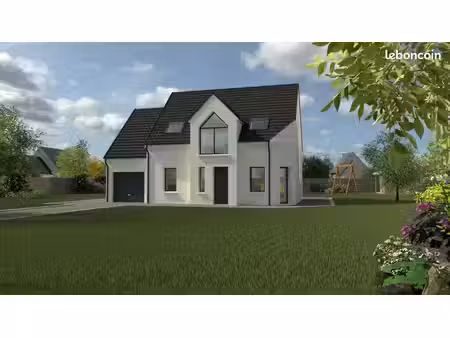 projet de construction d'une maison 100 m² avec terrain à beaugency (45)