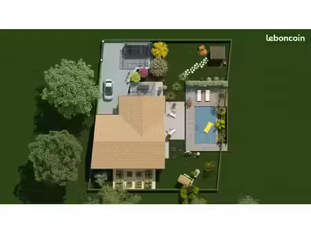 projet de construction d'une maison 91 m² avec terrain à le taillan-medoc (33)