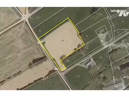 terrain 7310 m² carantilly