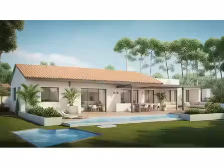 terrain avec maison neuf à vendre